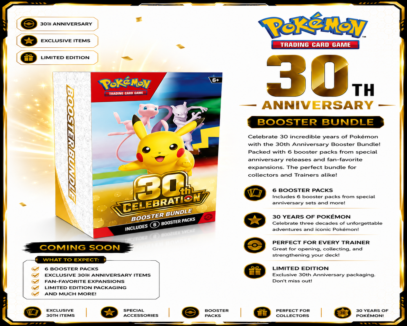 30th Anniversary Booster Bundle