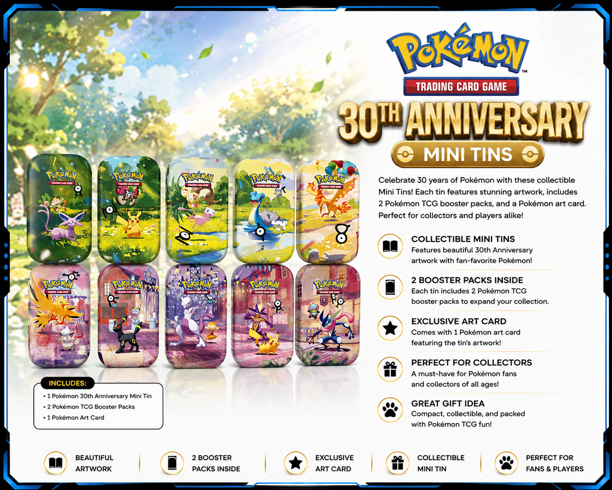 30th Anniversary - Mini Tin