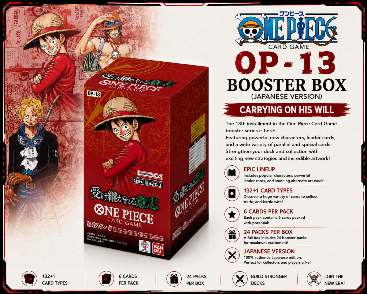 One Piece - OP-13 Booster Box Japanese